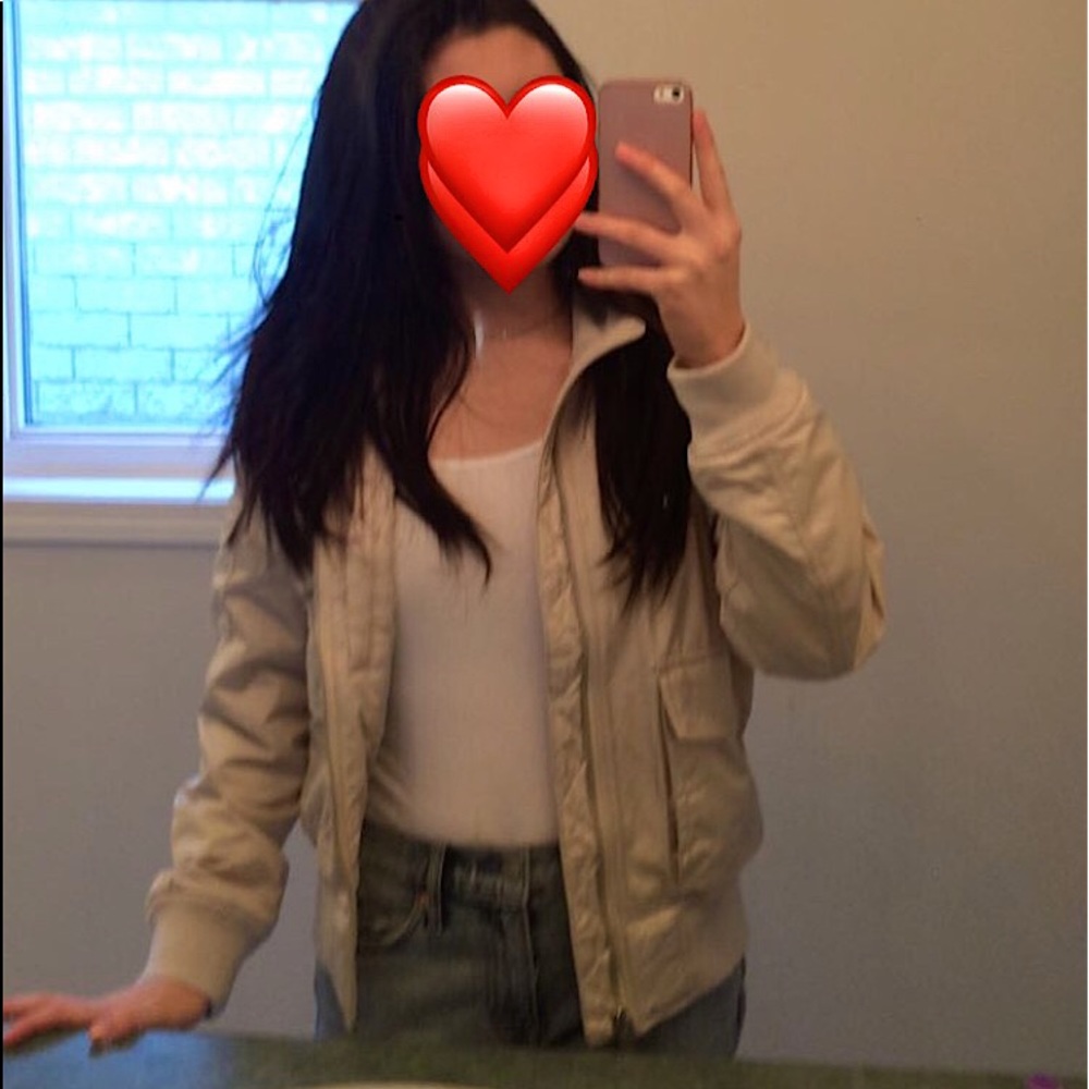 GAP Cream Bomber
